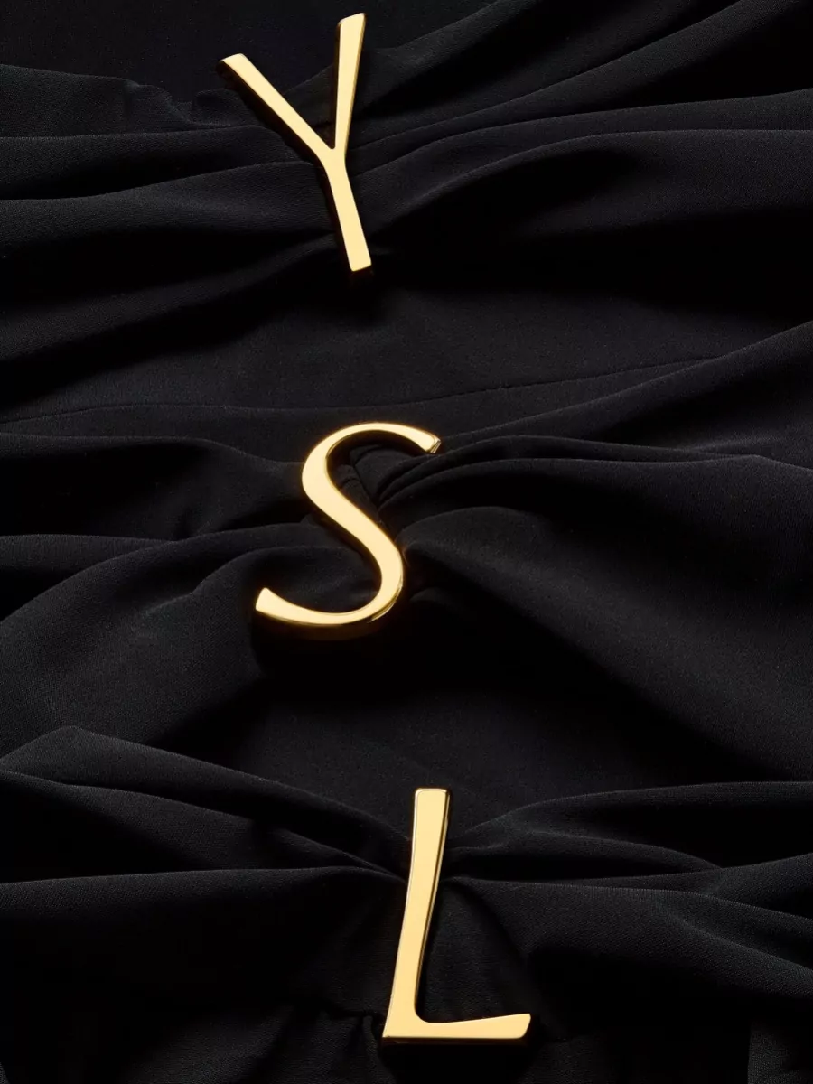 Saint Laurent Strapless Swimsuit