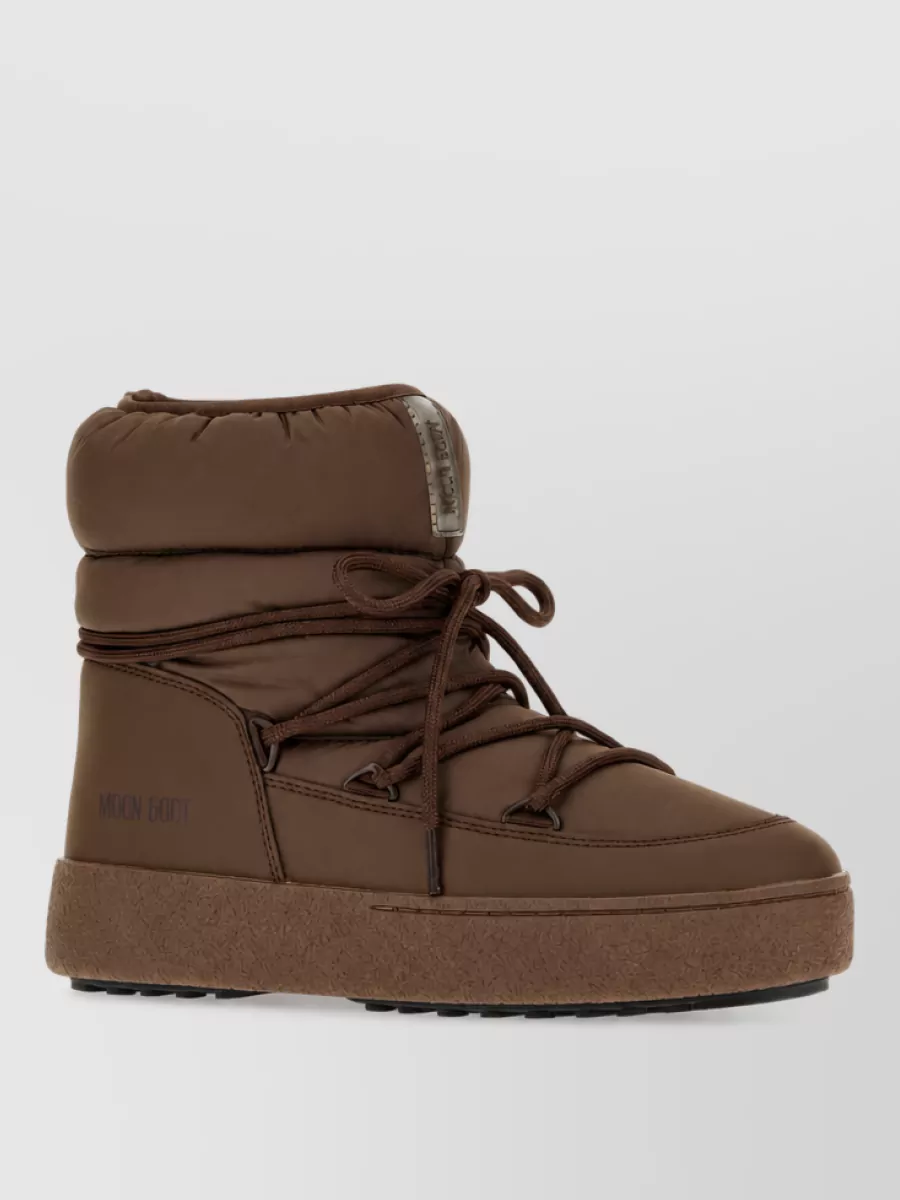 Moon Boot textile high-top sneakers