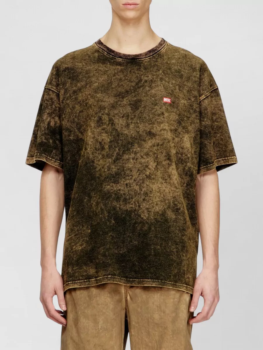 Diesel Relaxed-Fit Logo-Print T-Shirt