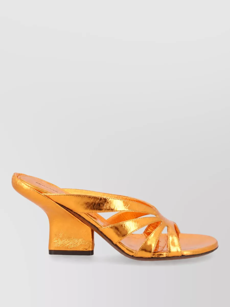 Dries Van Noten Leather Mules