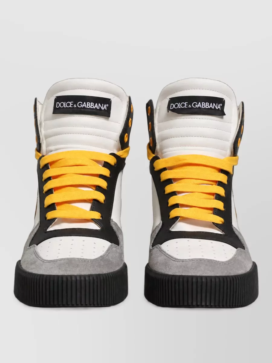 Dolce&Gabbana leather high top sneakers