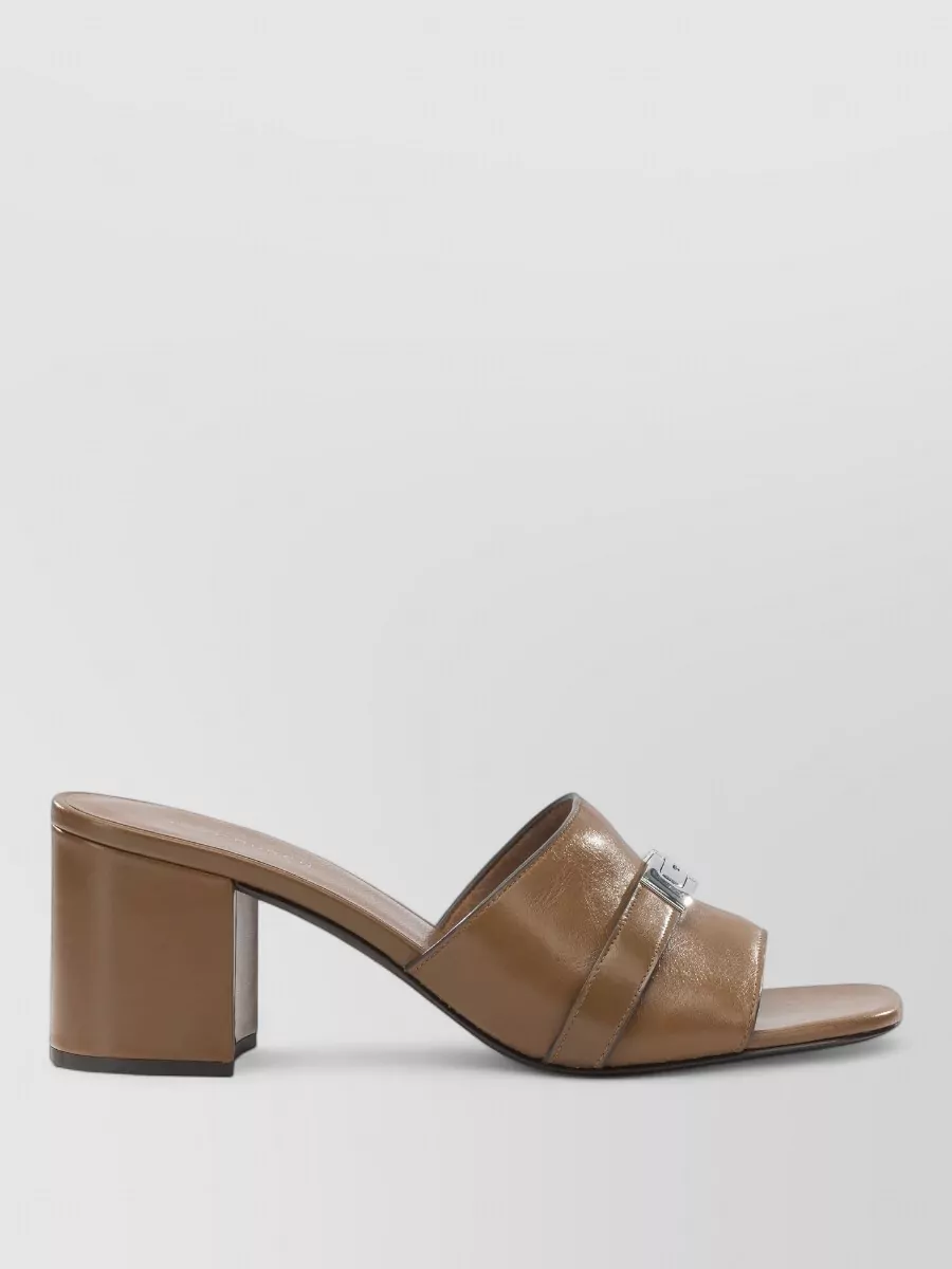 Tory Burch Leather Heeled Mules