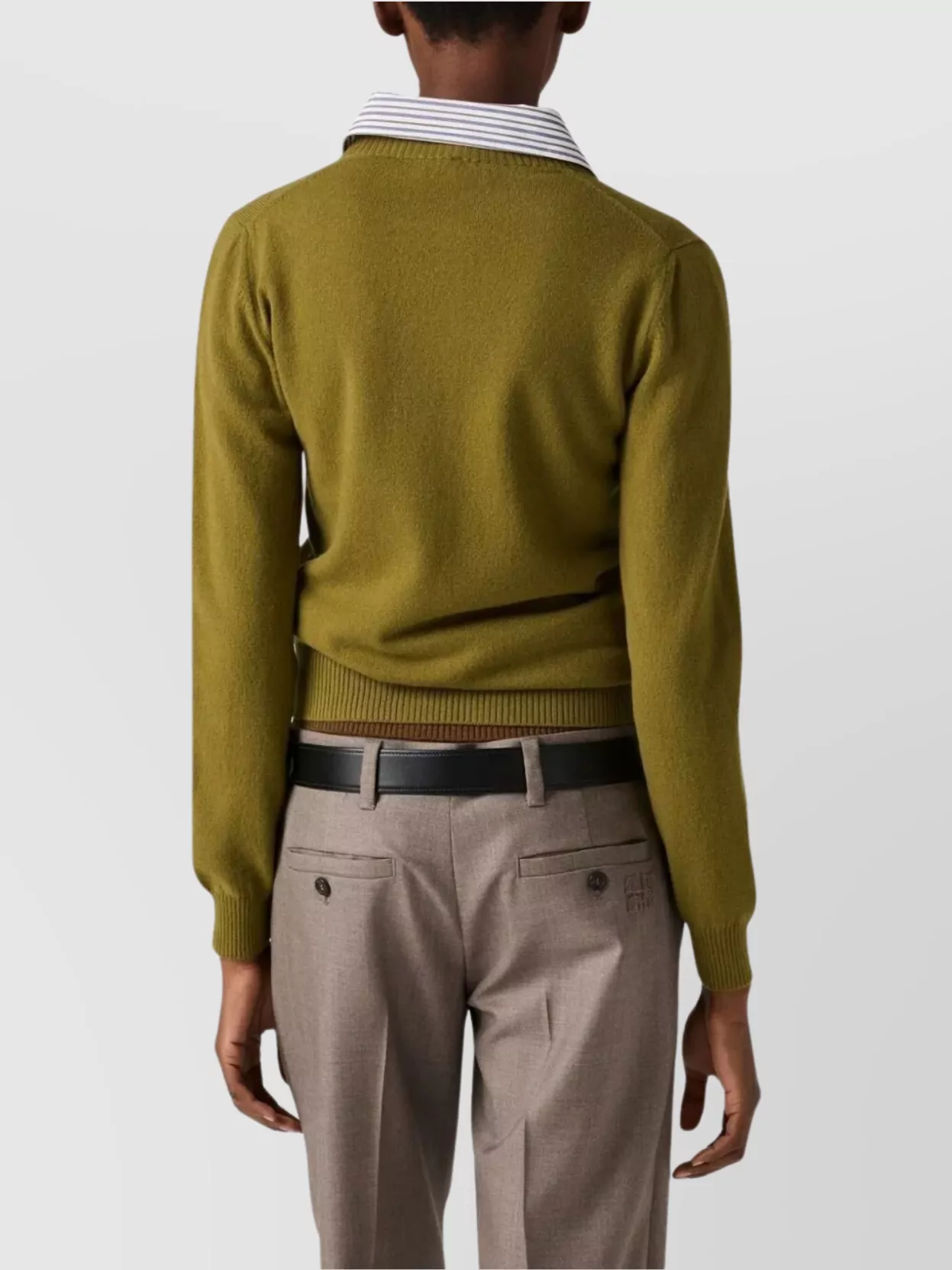 Miu Miu Cashmere Knitwear Detachable Collar