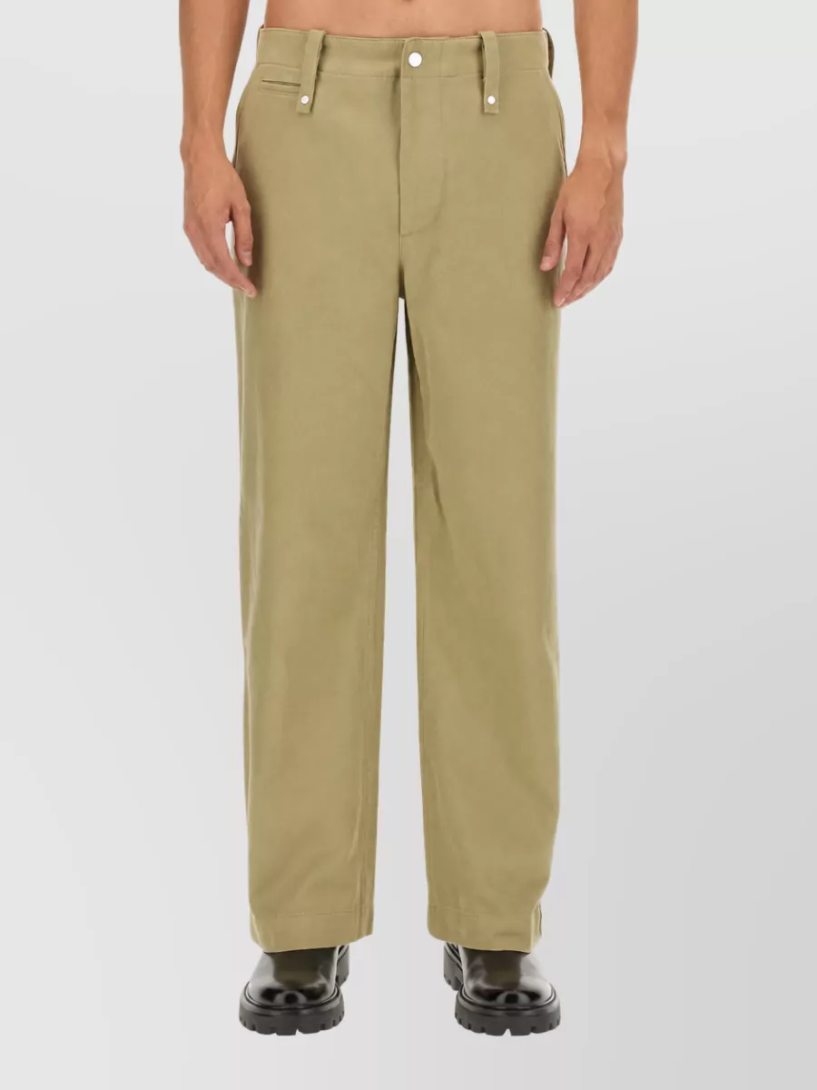 Burberry Cotton Straight-Leg Trousers