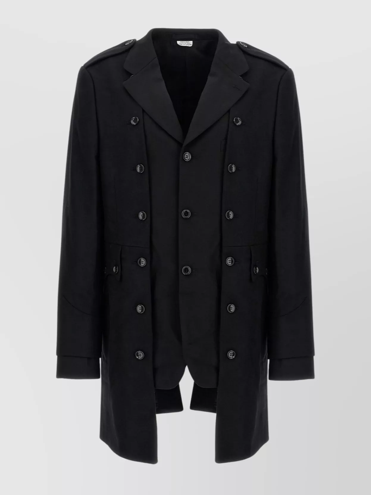 Comme Des Garçons Double Breasted Blazer Style Coat