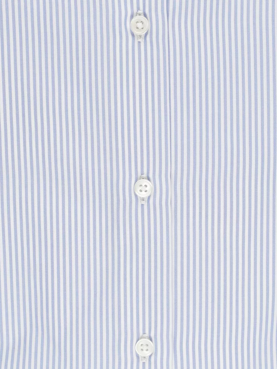 Fay Striped Cotton Long-Sleeve Shirt