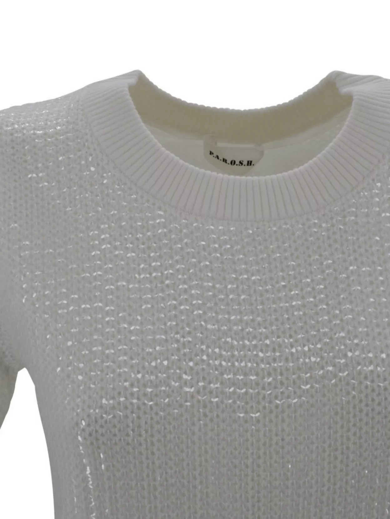 P.a.r.o.s.h Embellished Crewneck Knit Sweater