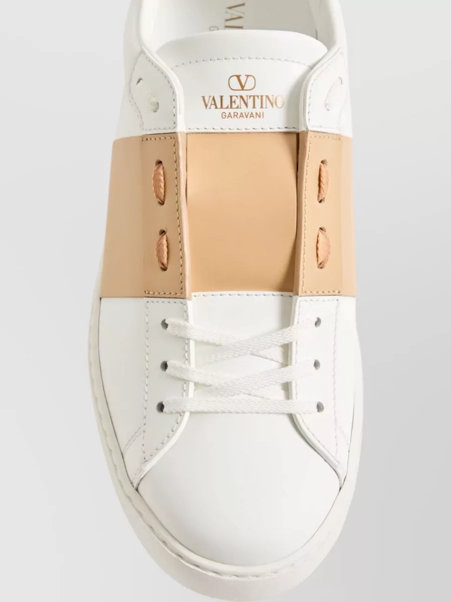 Valentino Garavani Leather Low-Top Sneakers