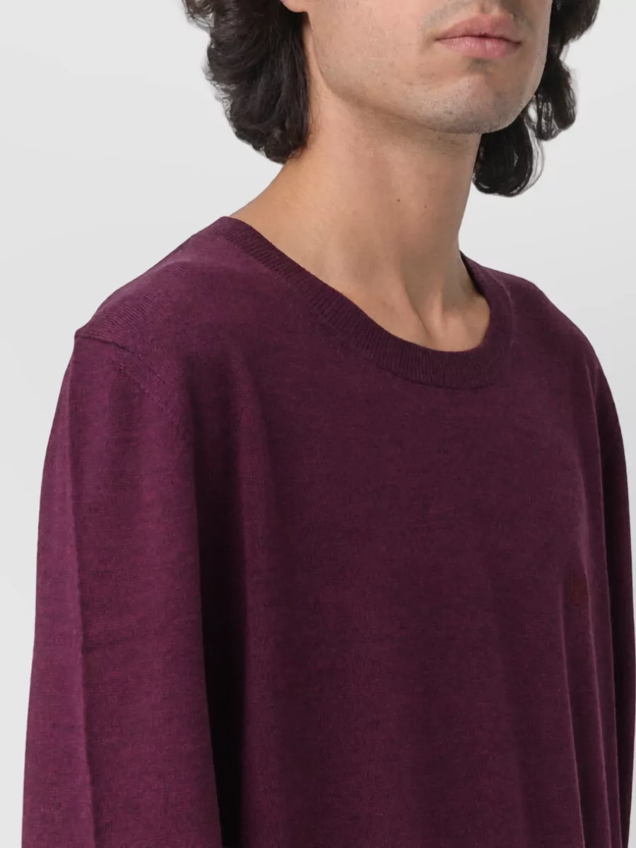 Etro Wool Crew-Neck Knitted T-Shirt
