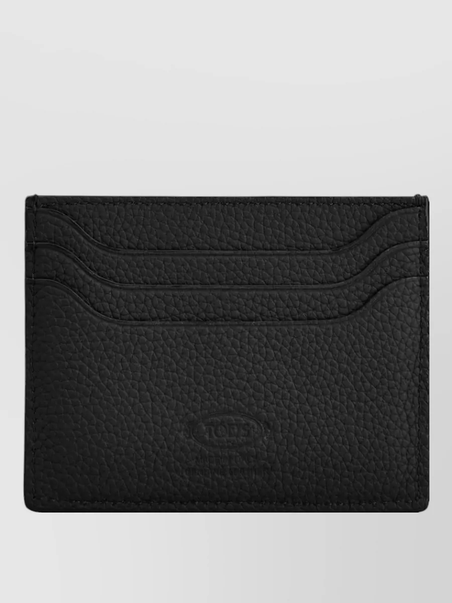 Tod's leather cardholder