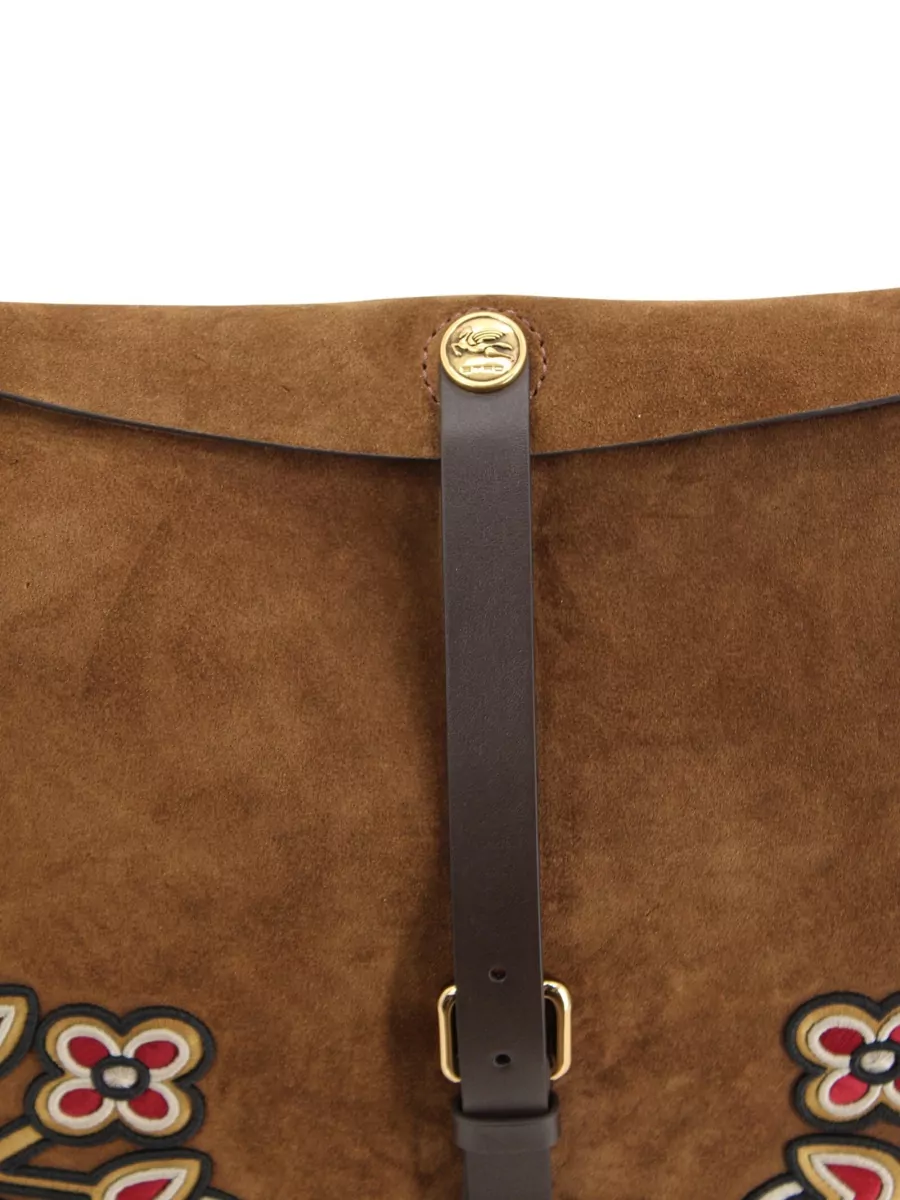 Etro Maxi Leather Shoulder Bag