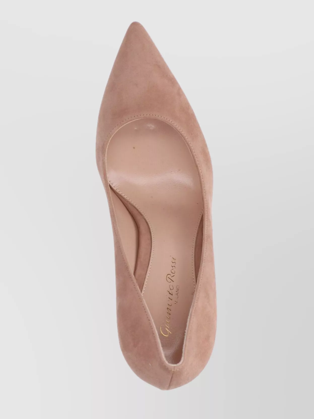 Gianvito Rossi Pointed Toe Suede Stiletto Heel Pumps