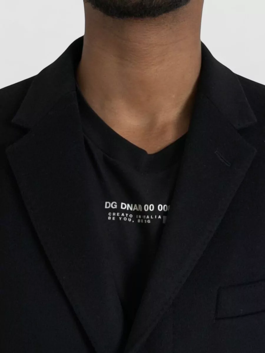 Dolce&Gabbana Cashmere Single-Breasted Coat
