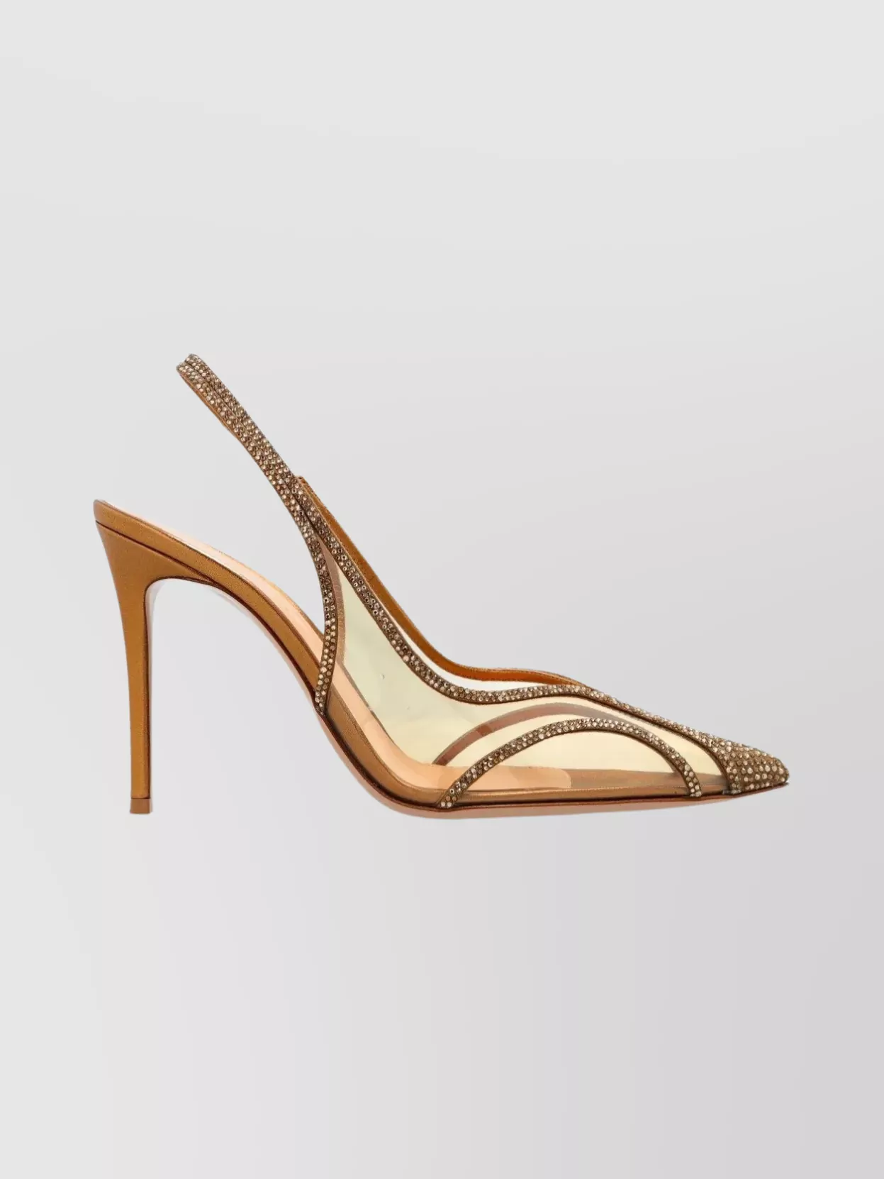 Gianvito Rossi Stiletto Pumps Crystal Embellishments