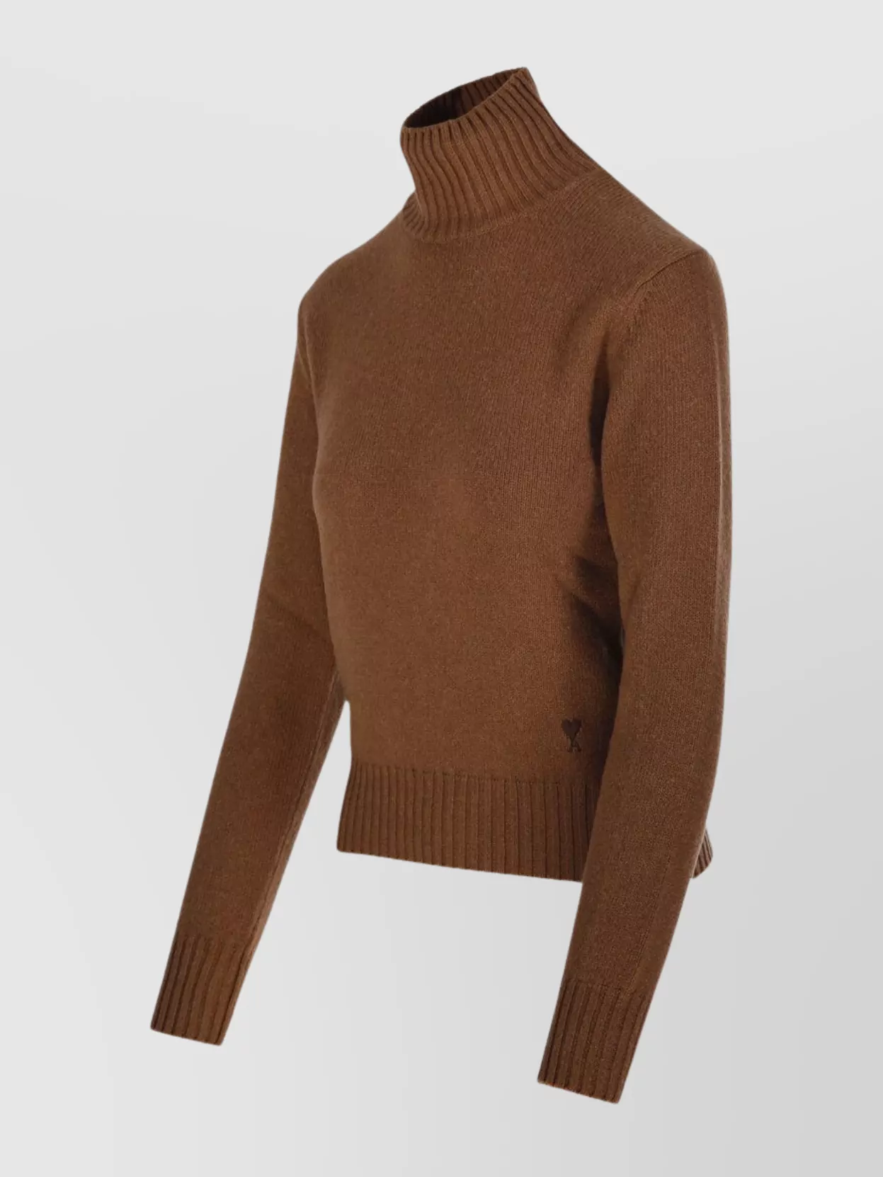 Ami Paris Cashmere Turtle Neck Sweater