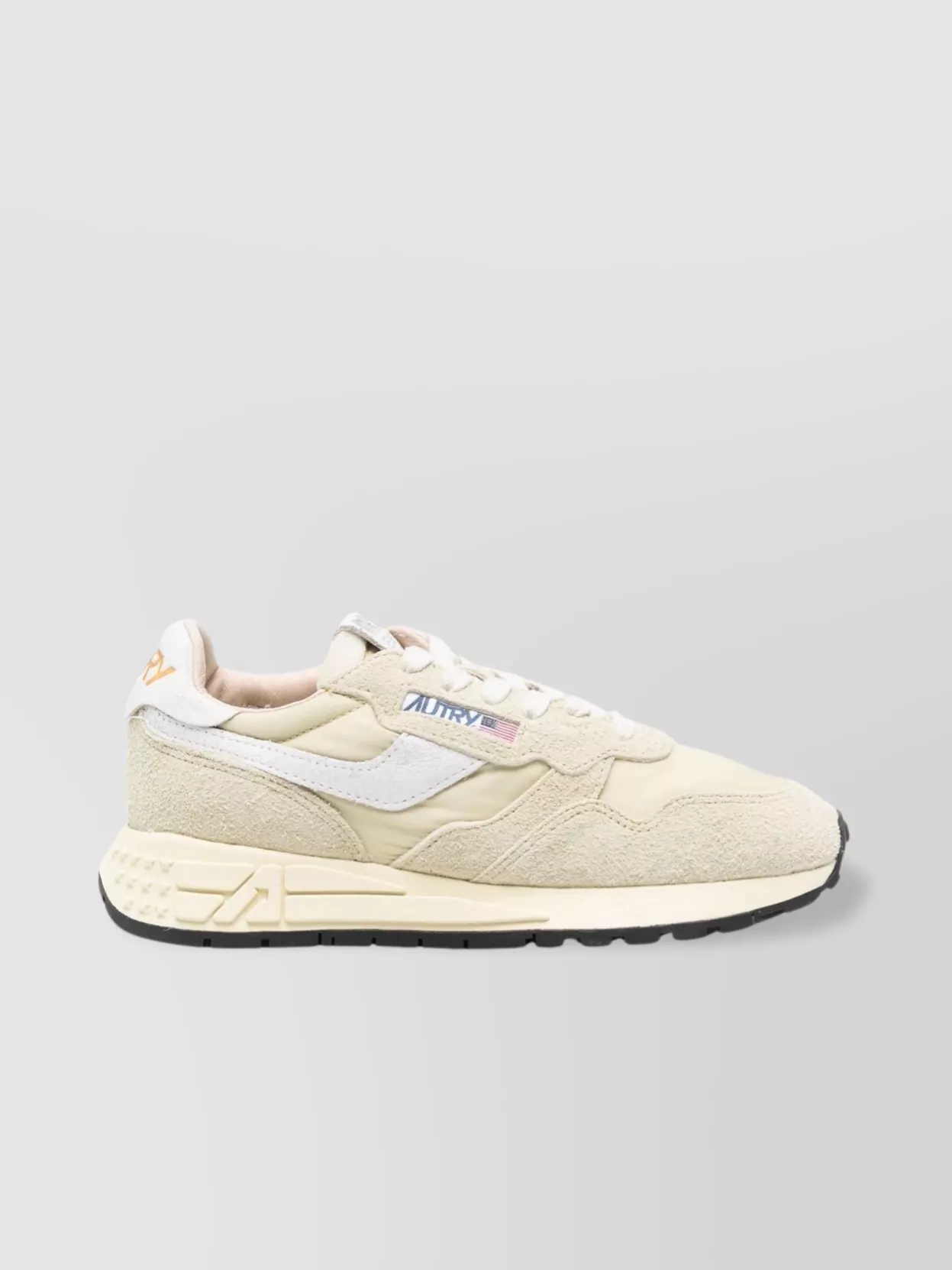 Autry Low Top Suede Panel Sneakers