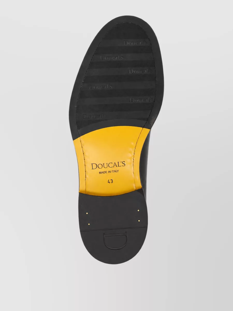 Doucal's Leather Derby Shoes