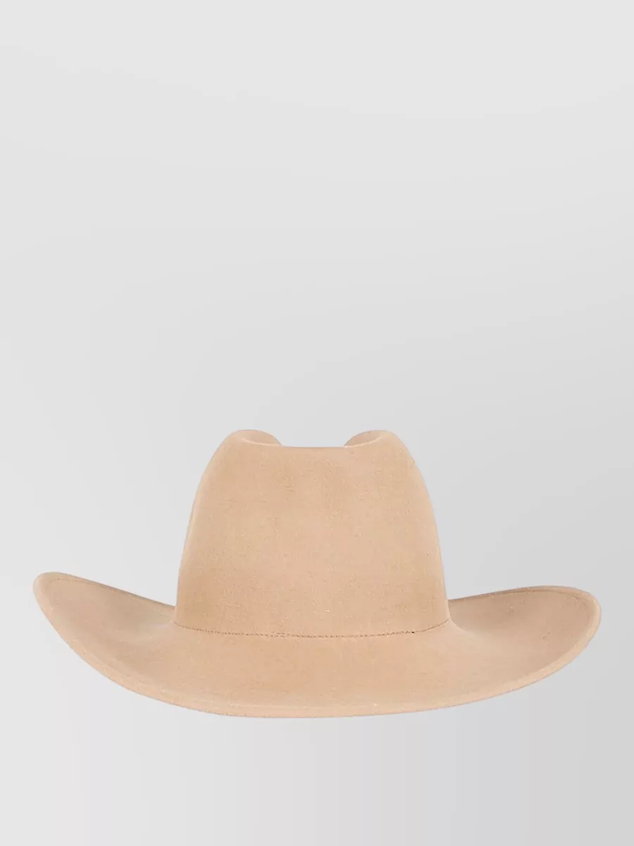 Studio rabbit fur fedora hat