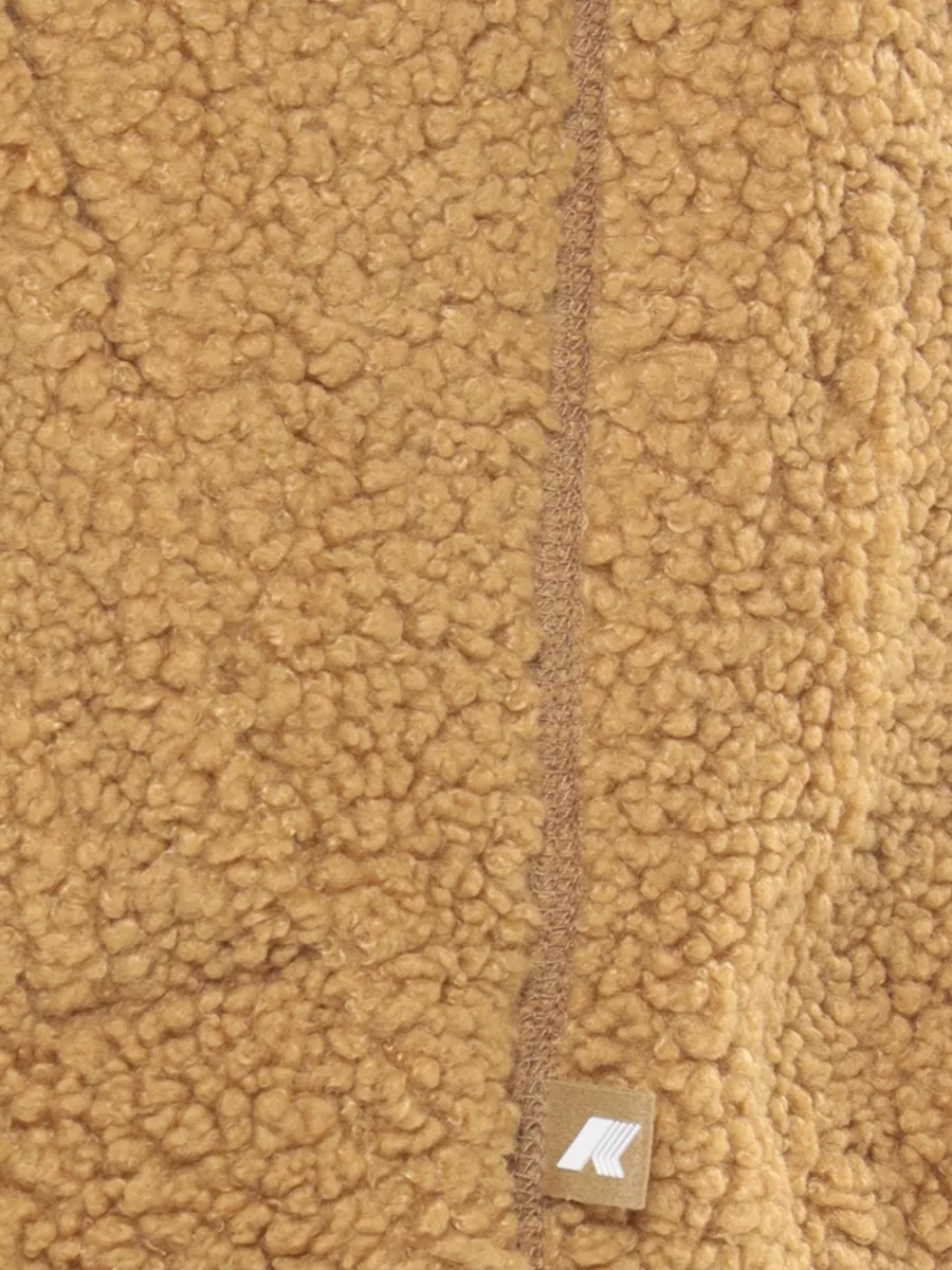 K-Way Reversible High Neck Textured Short Jacket