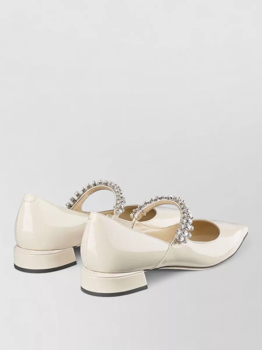 Jimmy Choo Leather Ballerina Flats