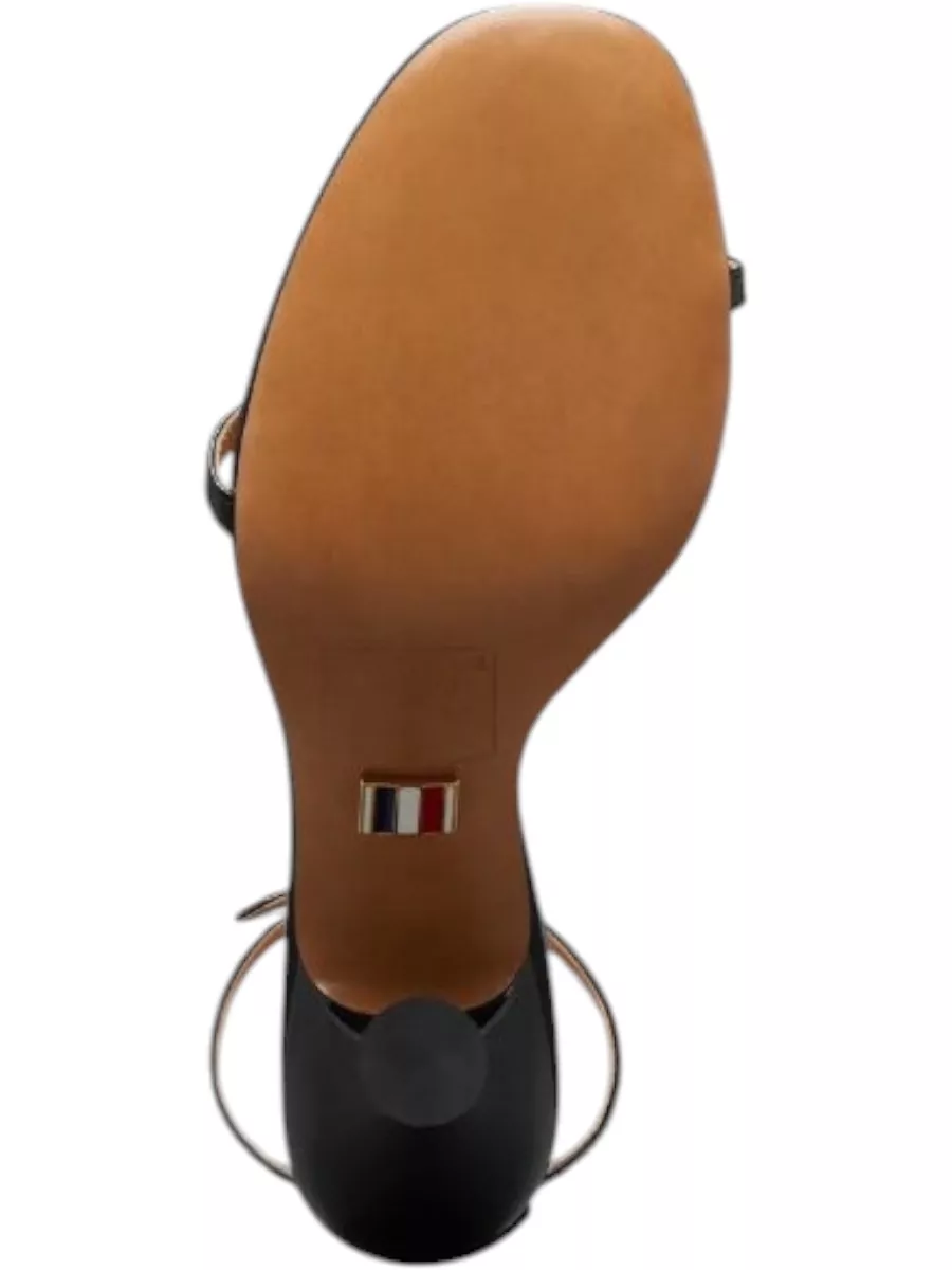 Thom Browne Strappy Sandal 90Mm Curved Round Heel