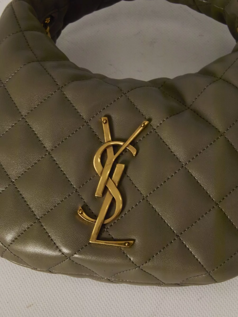 Saint Laurent Icarino Lambskin Quilted Tote Bag