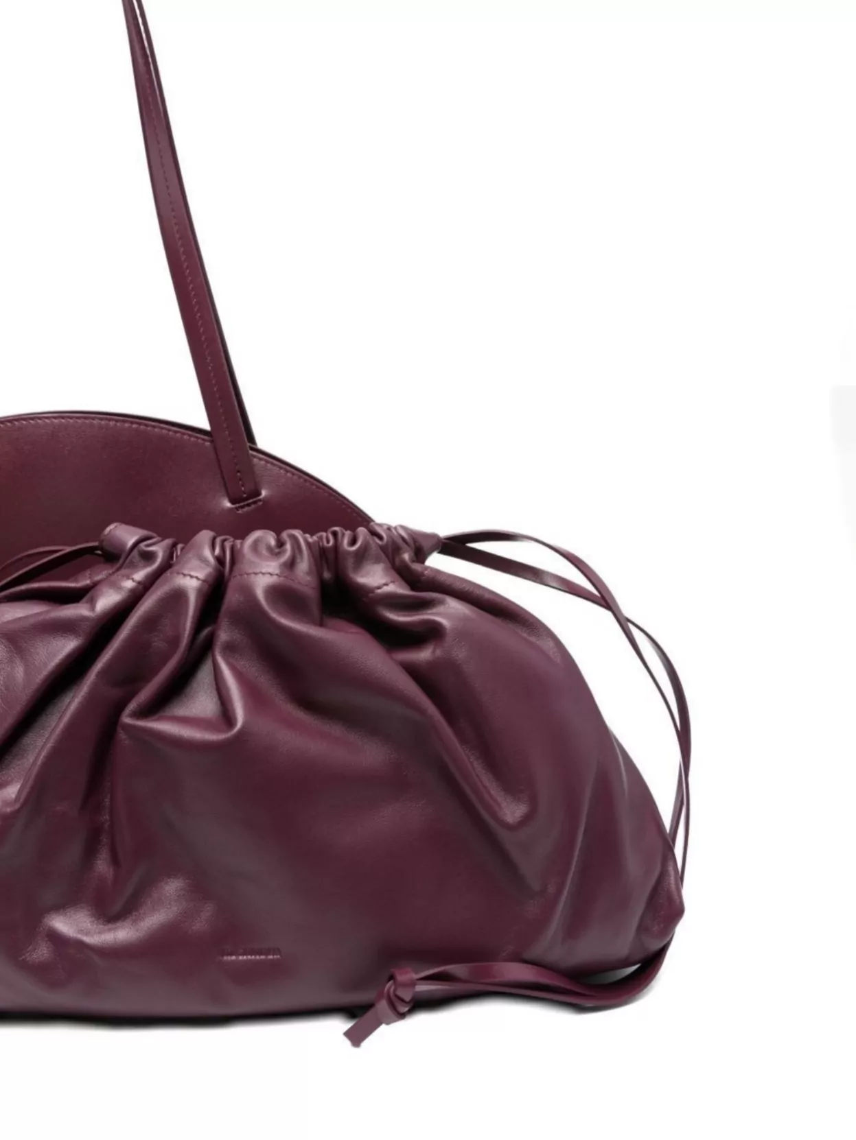 Jil Sander Medium Curved Shoulder Bag
