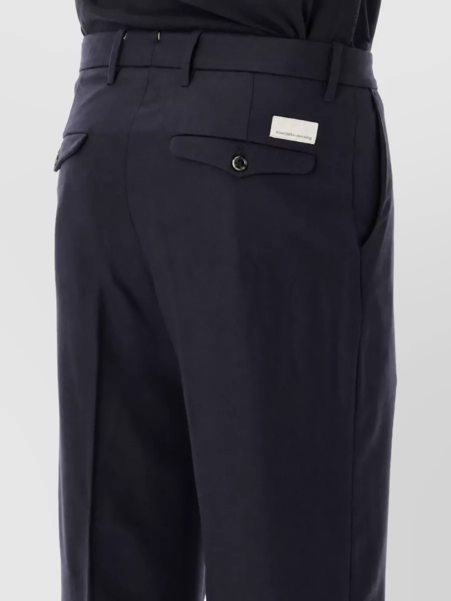 Nine In The Morning Wool Tailored Trousers