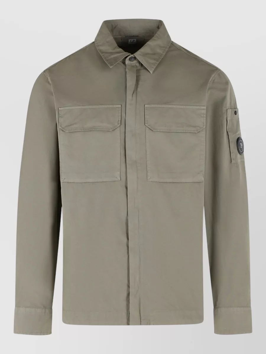 C.P. Company cotton single-breasted coat