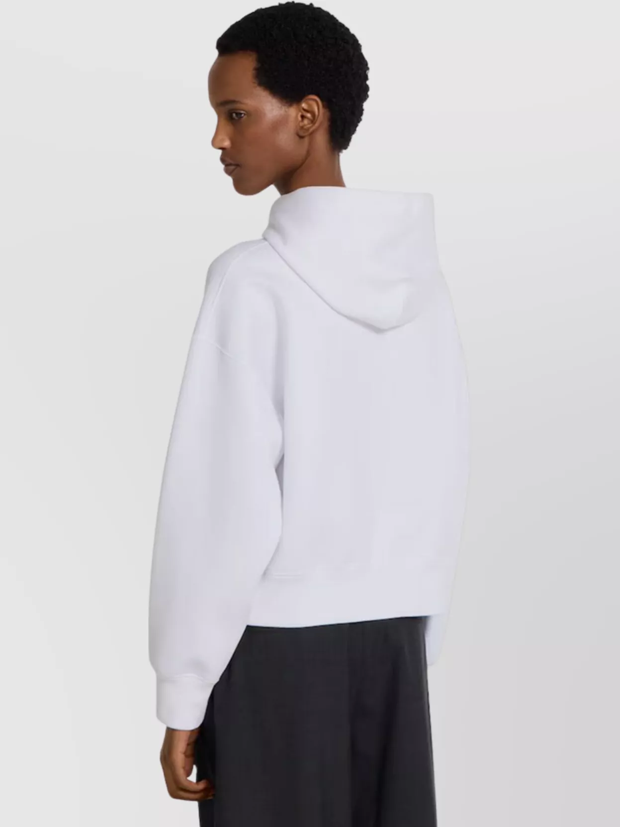 Gucci Knitwear Hoodie Drawstring Hood In White