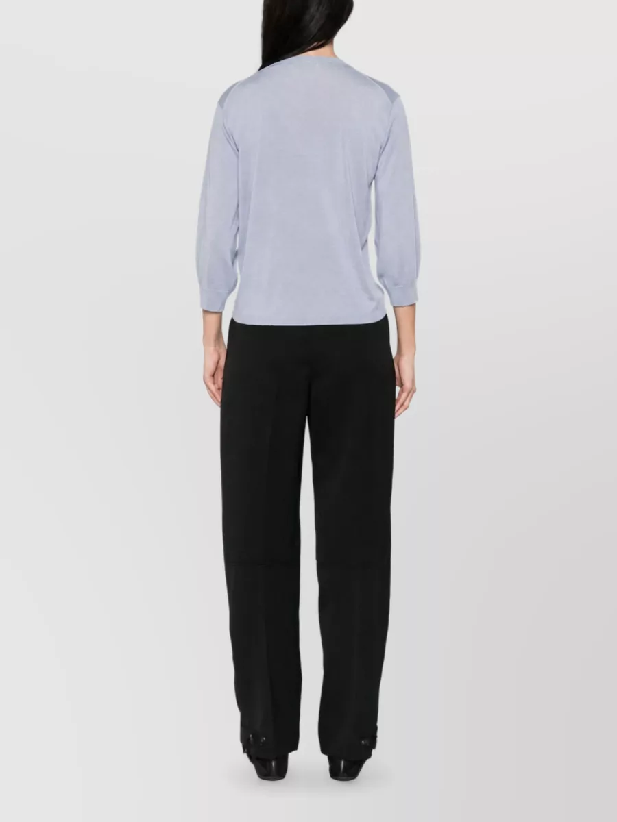 S Max Mara Wool Round-Neck Sweater