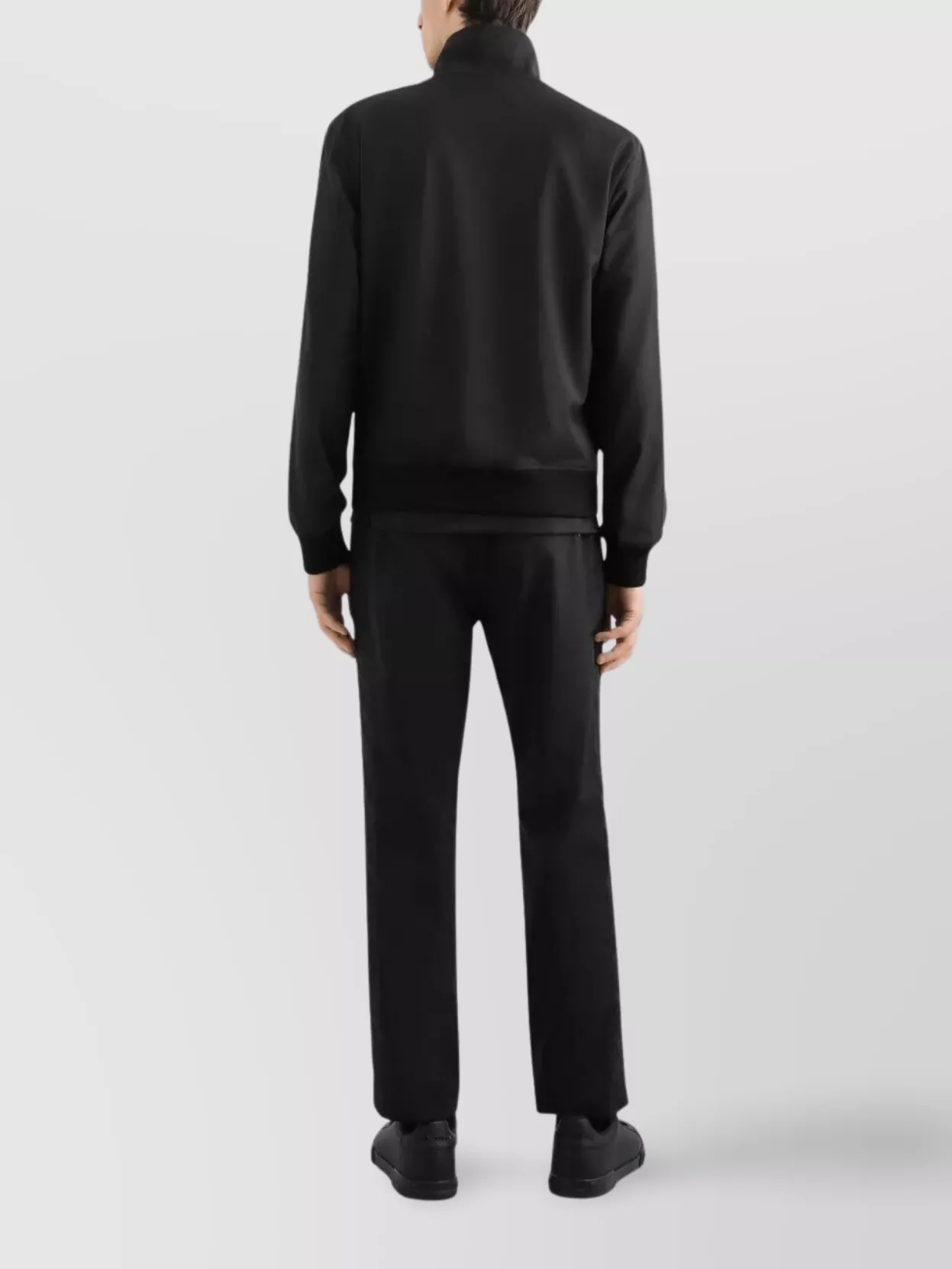 Dolce&Gabbana High Neck Ribbed Cuffs Side Pockets