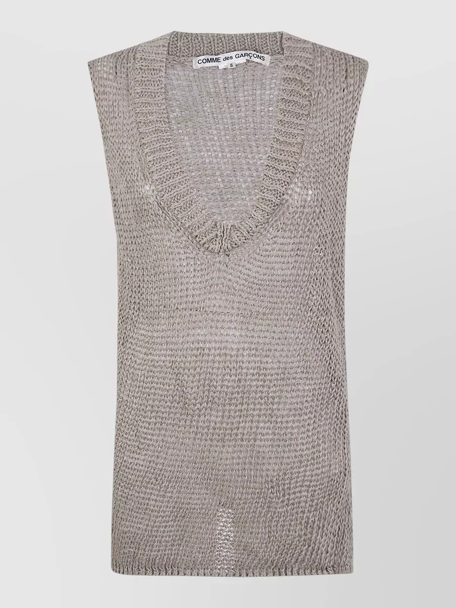 Comme Des Garçons V-Neck Vest