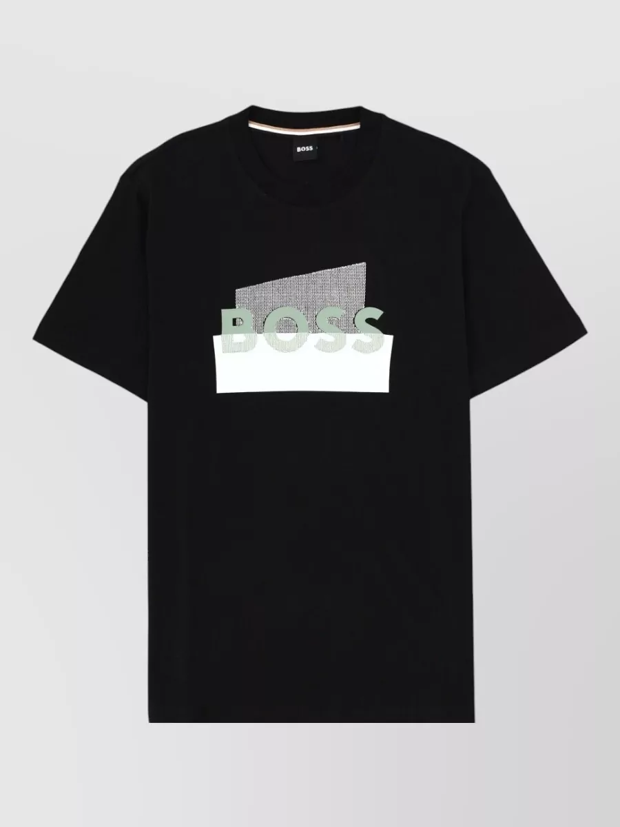 Boss logo print t-shirt