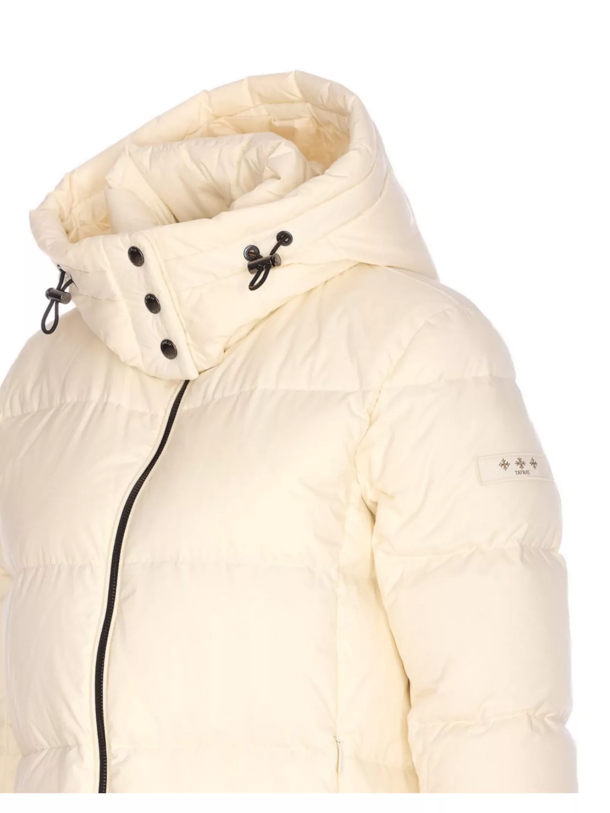 Tatras Hooded Padded Quilted Jacket Zipper Pockets