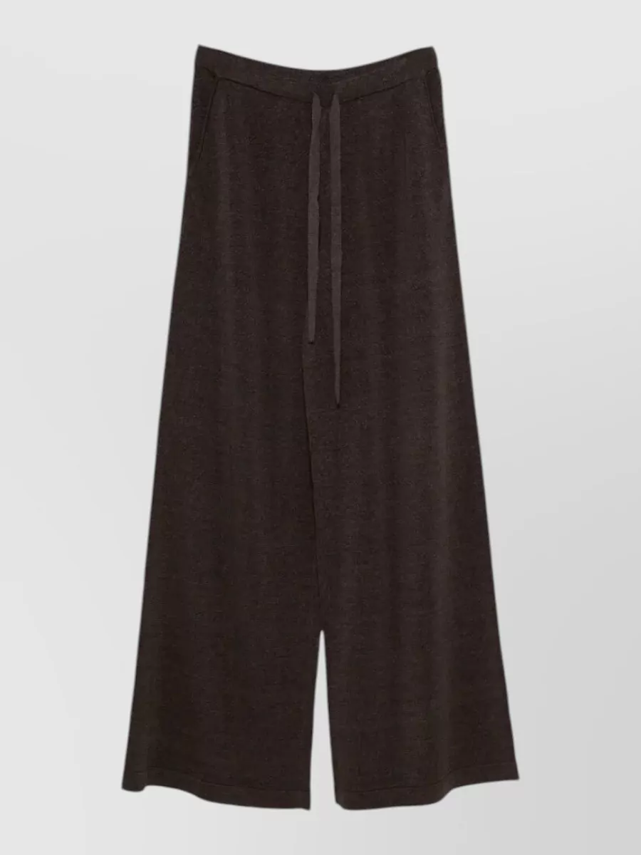 P.a.r.o.s.h. linen viscose trousers