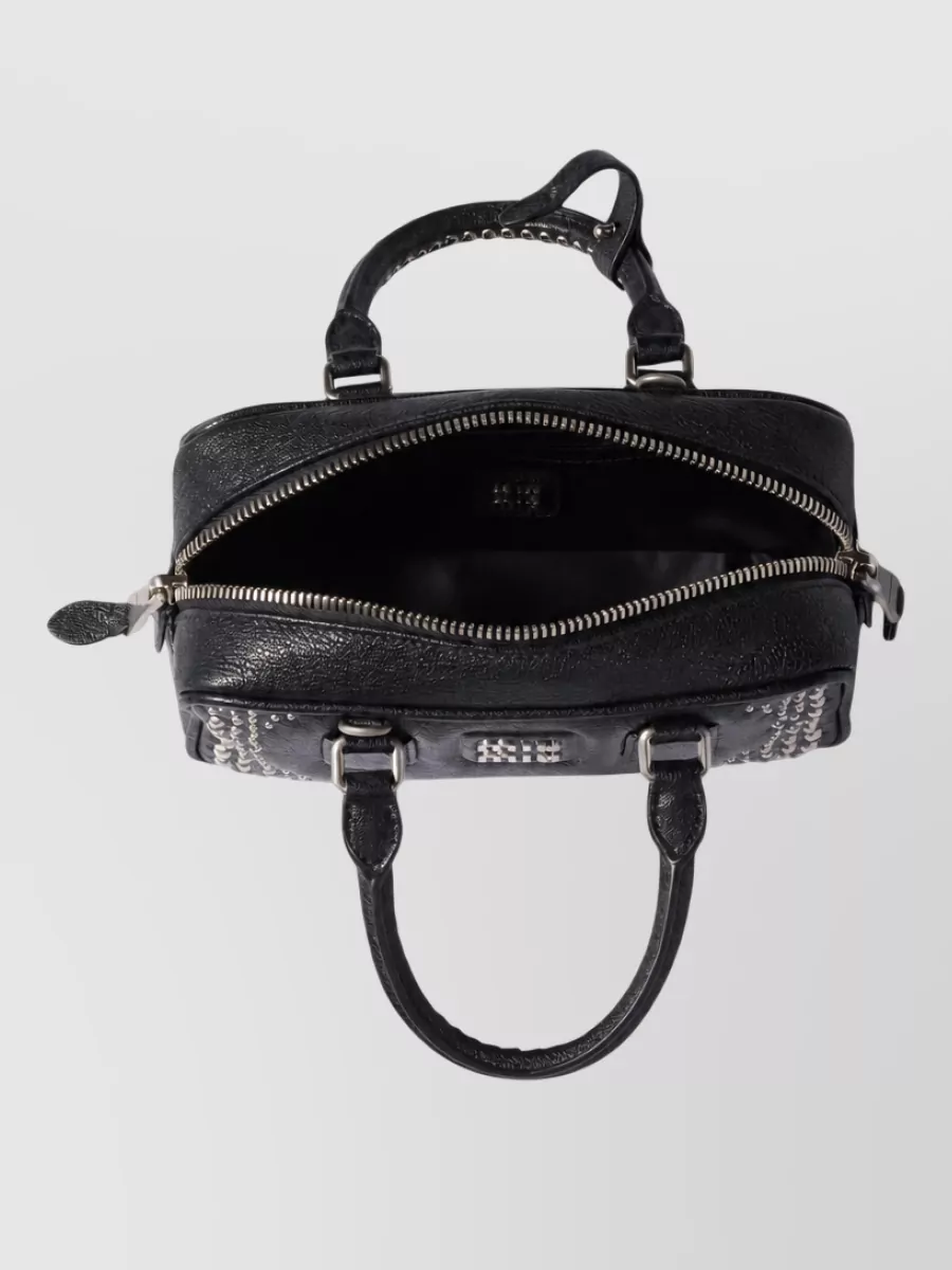 Miu Miu Arcadie Goat Leather Shoulder Bag