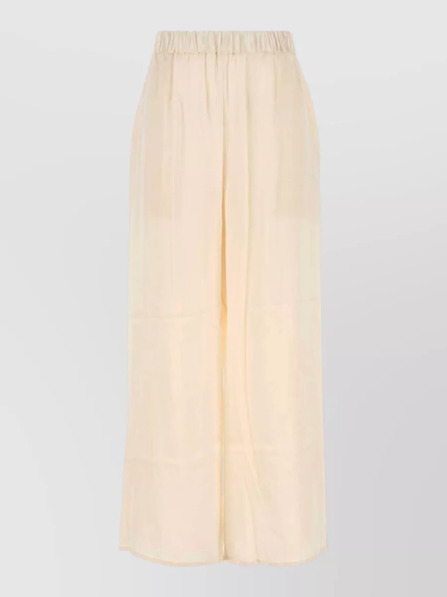 Le Kasha Silk Wide-Leg Trousers