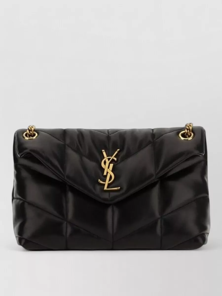 Saint Laurent lou lou quilted lamb leather shoulder bag
