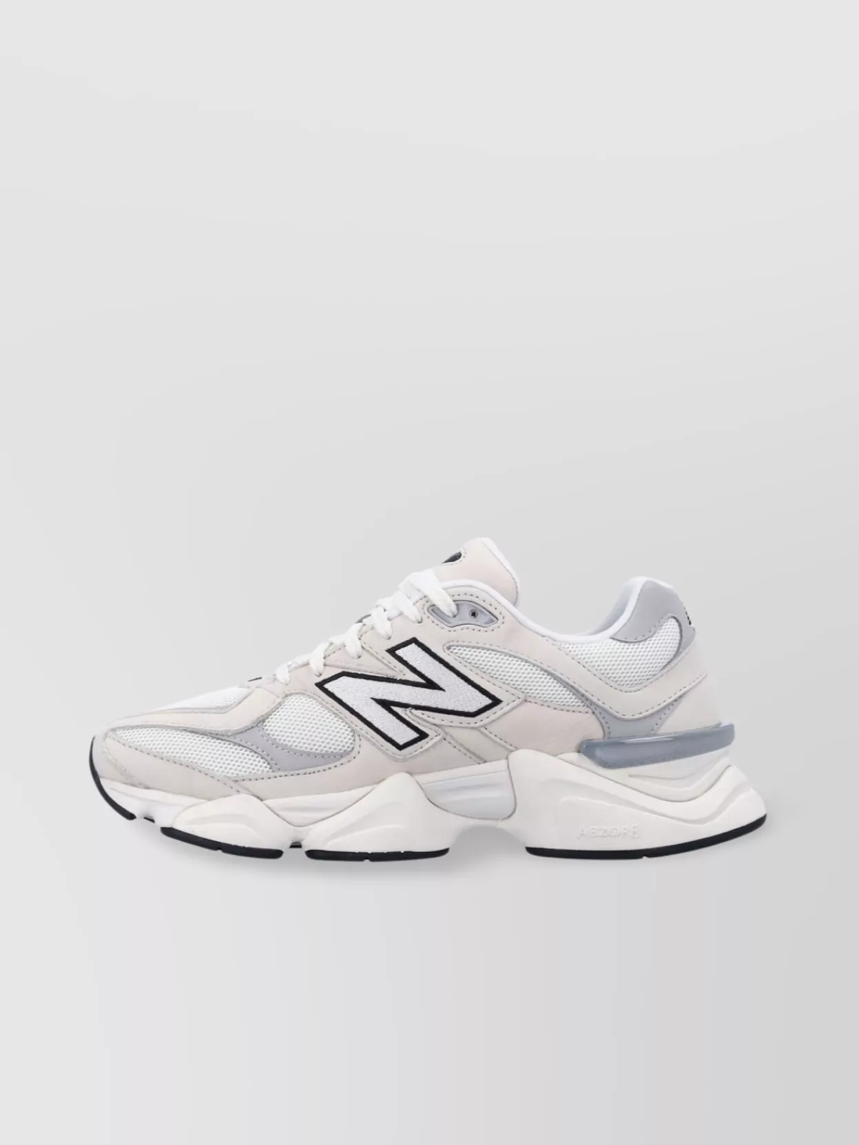 New Balance Almond Toe Mesh Sneakers Diamond Outsole