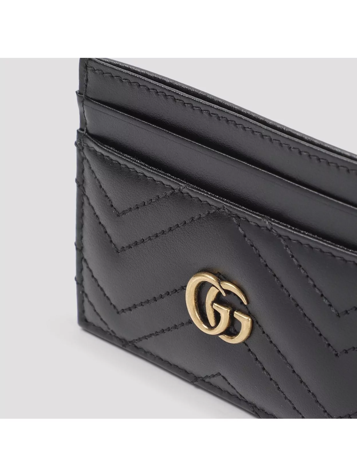 Gucci Gg Marmont 2.0 Wallets And Card Holders Black In Grey