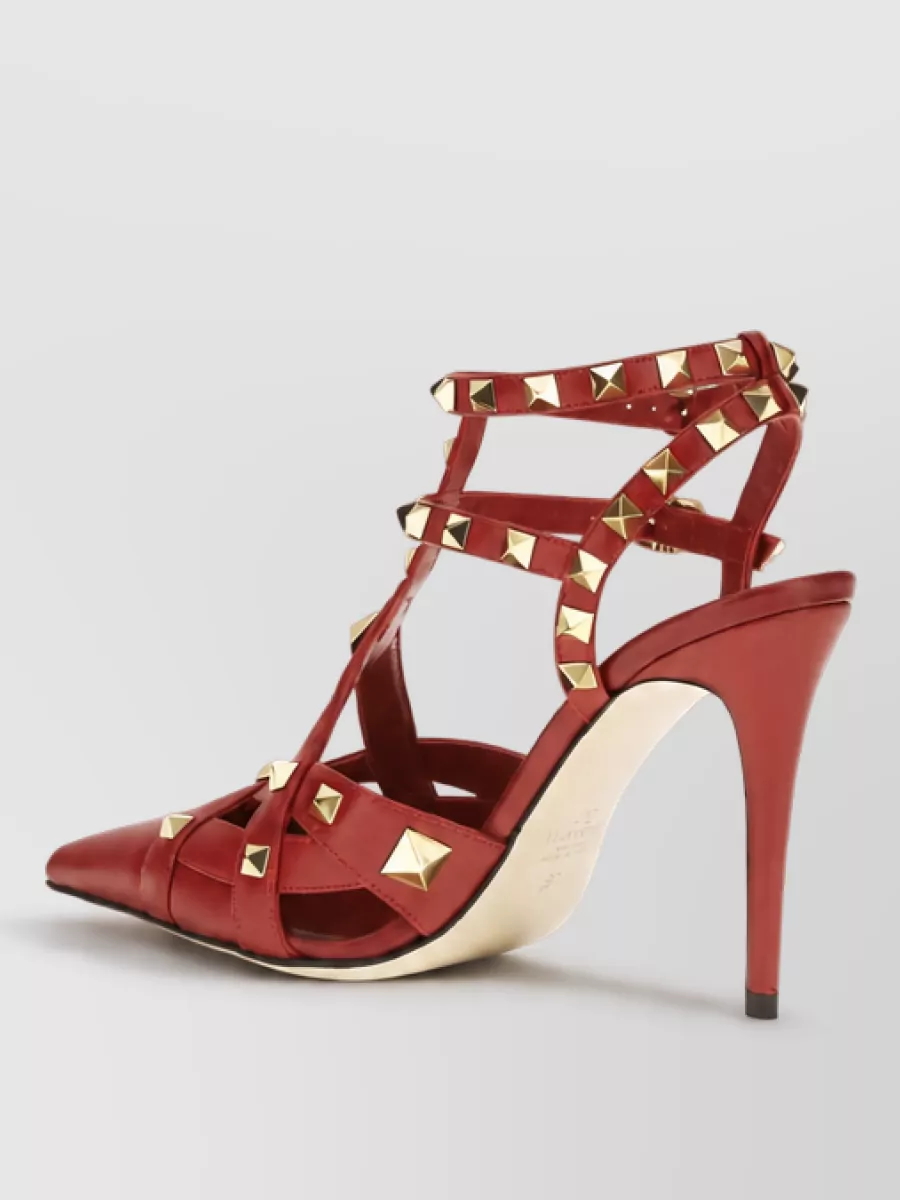 Valentino Garavani Leather High-Heel Sandals