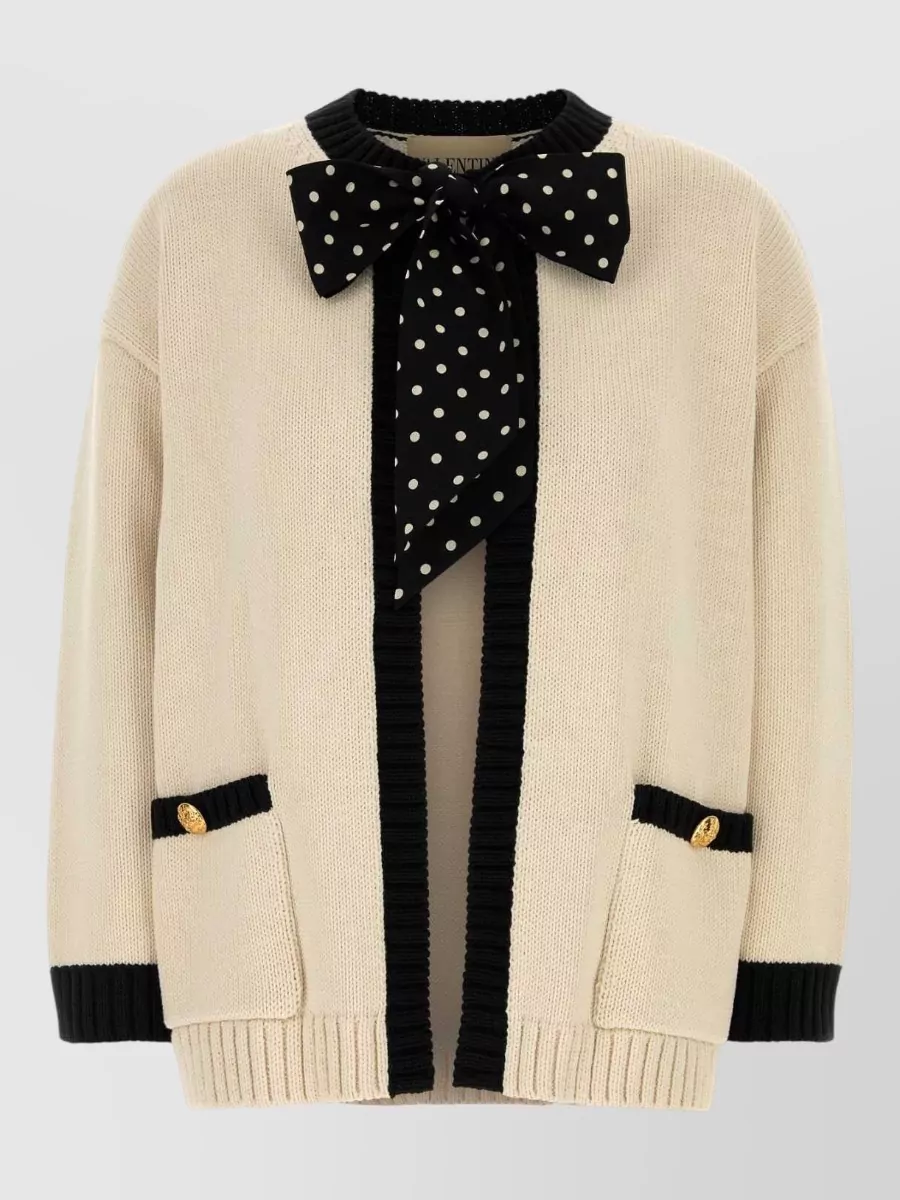 Valentino Garavani cotton blend cardigan