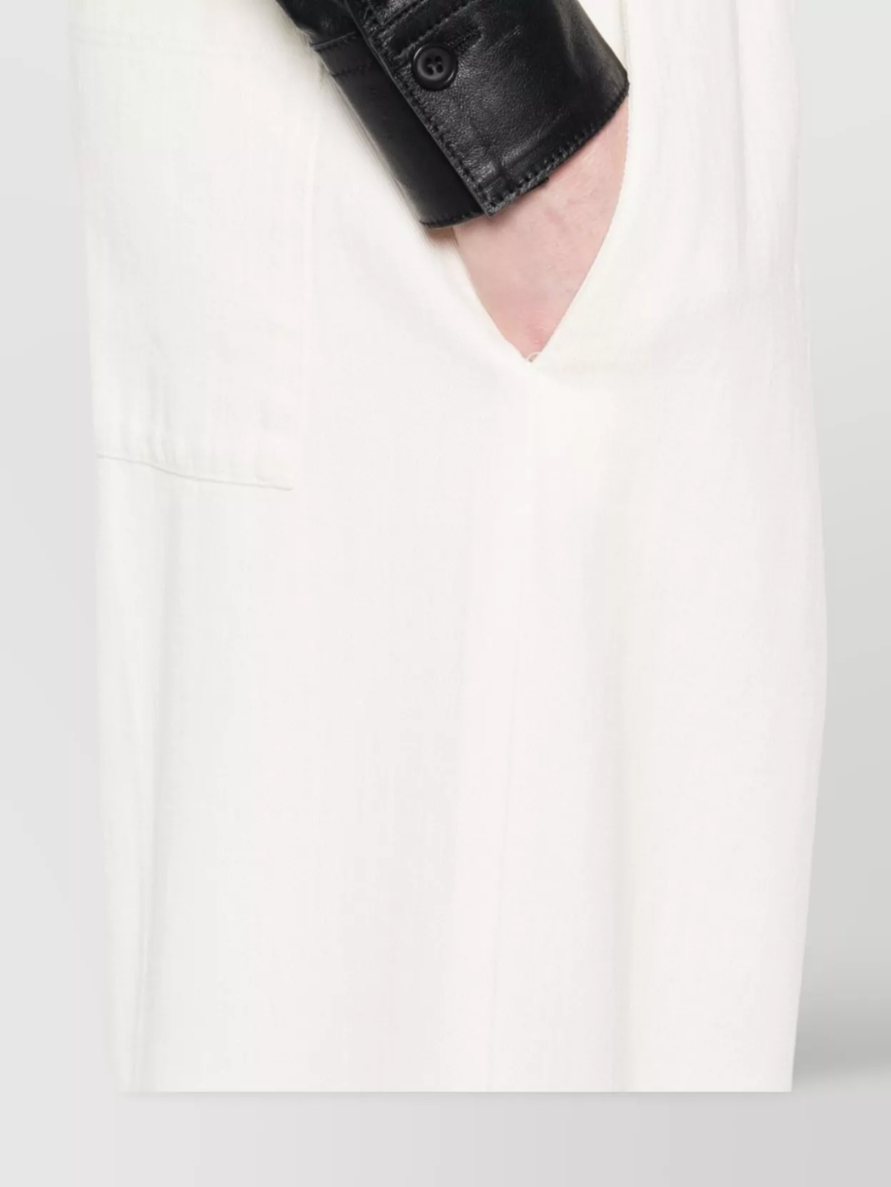 Forte Forte Comfortable Wide Leg Cotton Trousers