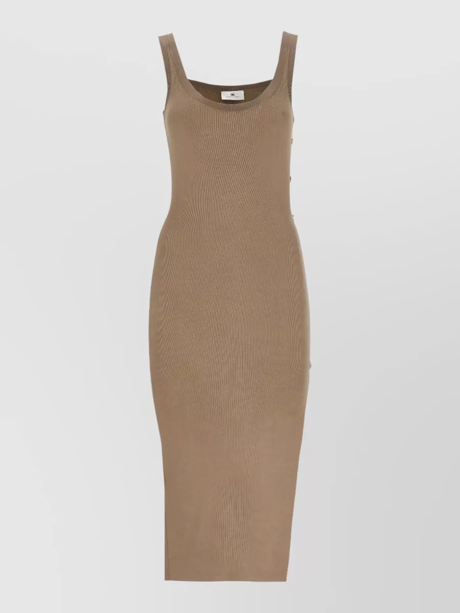 Elisabetta Franchi sleeveless knit midi dress