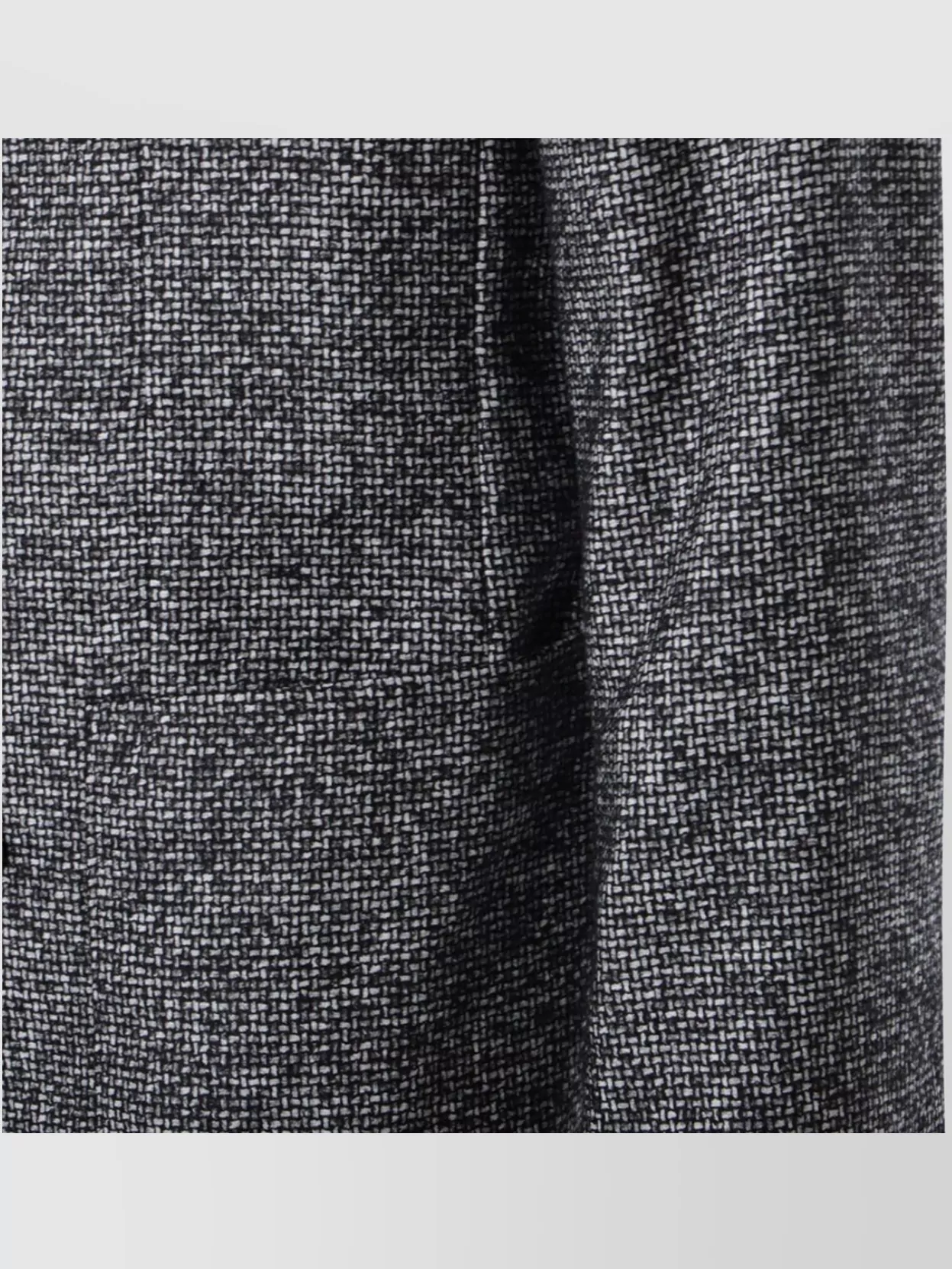 Tagliatore Textured Fabric Double-breasted Front Pockets Notch Lapel In Gray