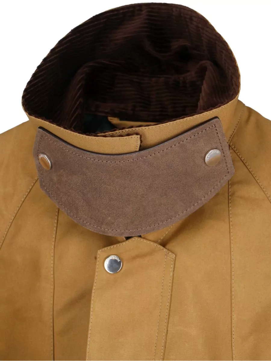 Jw Anderson Waxed Cotton Cropped Jacket