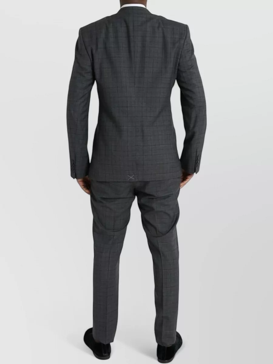 Dolce&Gabbana Checked Double-Breasted Suit