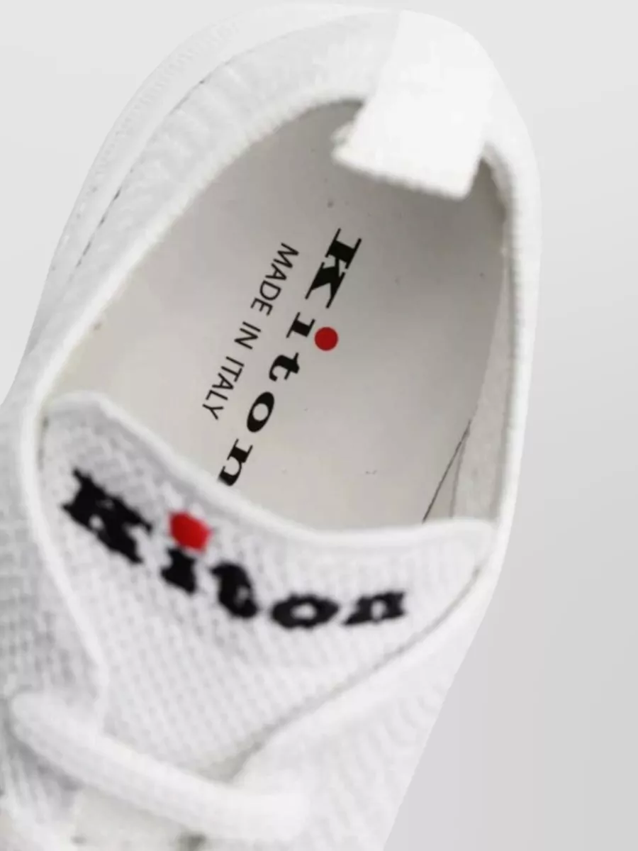 Kiton Knit Low-Top Sneakers