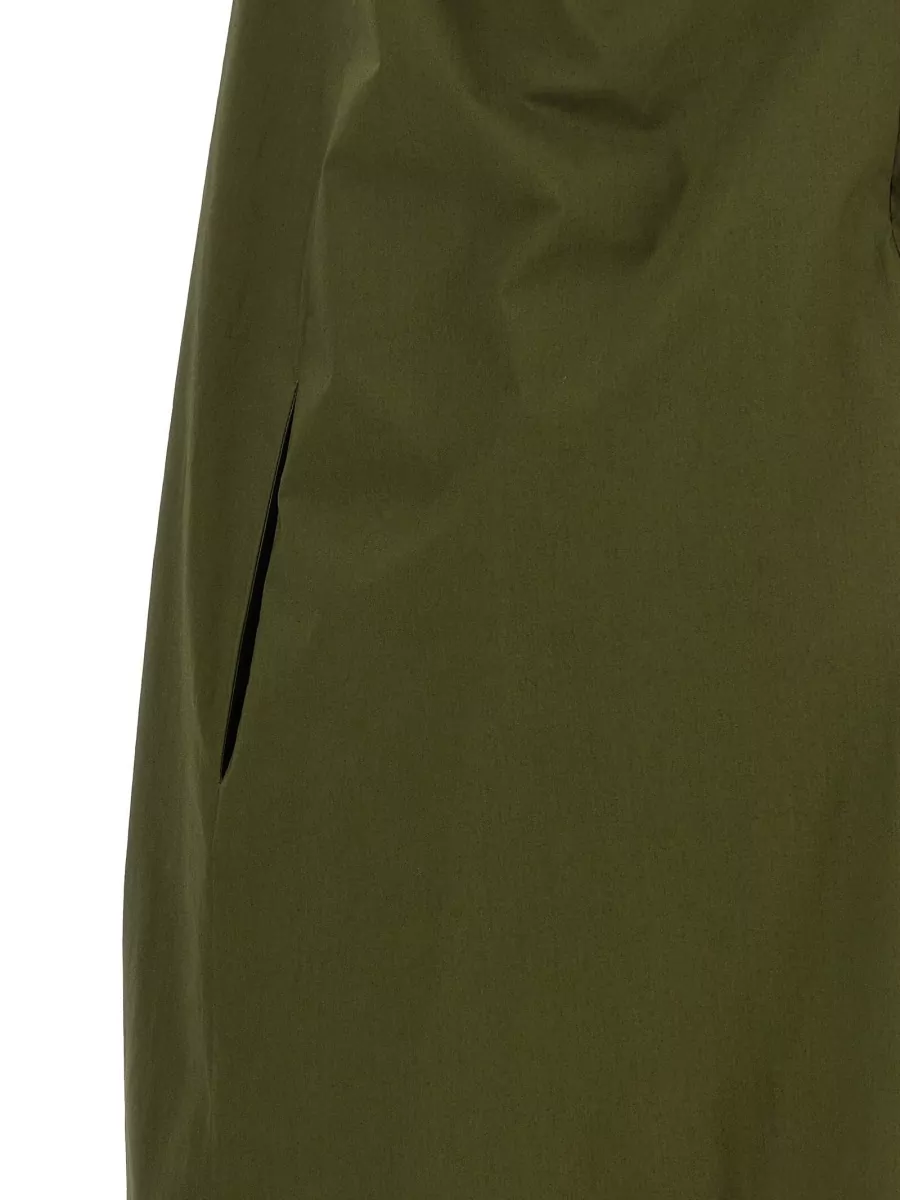 Armarium Cotton Asymmetric Draped Sleeveless Long Dress